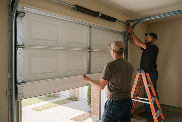 garage door installation time